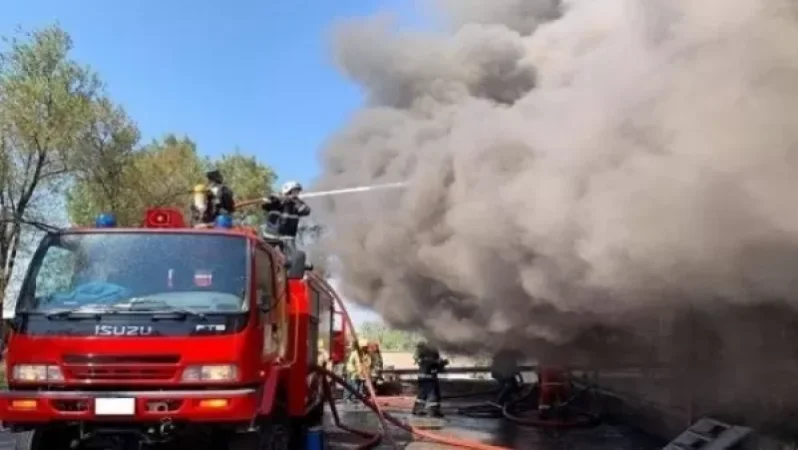 Այրվել են փաթեթավորած և պահեստավորած շինարարական դետալներ և տնտեսական գույք՝ ամբողջությամբ