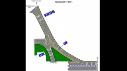 Երթևեկության փոփոխություն՝ Մյասնիկյան-Գայի պողոտա, Ռուբինյանց - Մալյան փողոցների խաչմերուկում