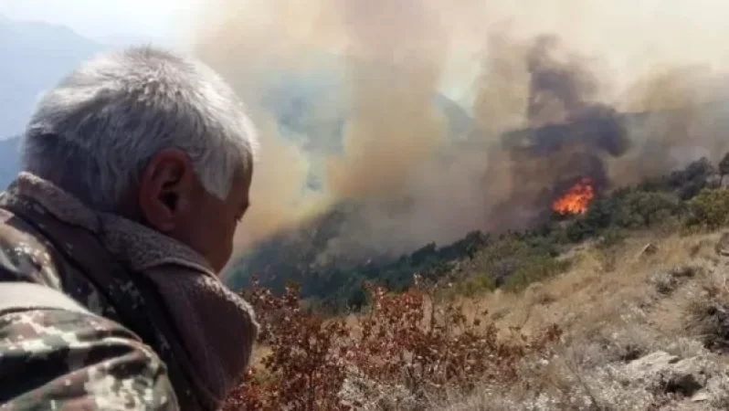 Մեղրիում բռնկված հրդեհը առայժմ չի հաջողվում մարել