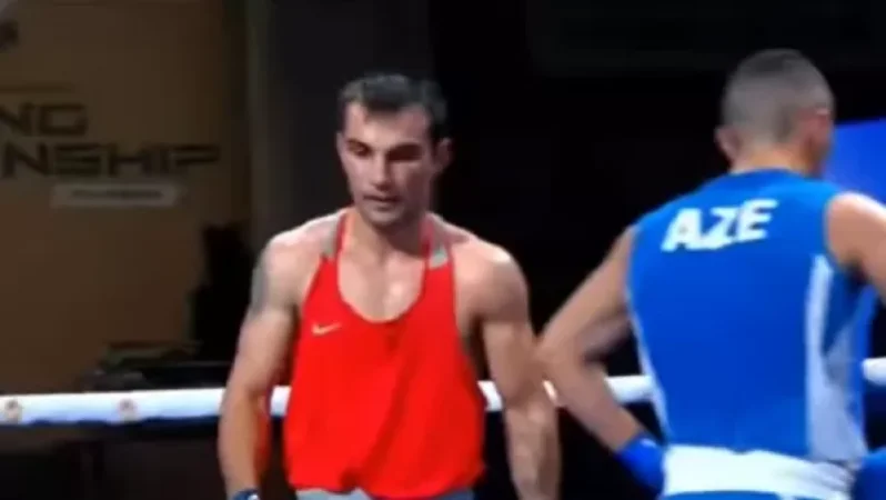 VIDEO: Armenian Boxer Defeats Azerbaijani Opponent