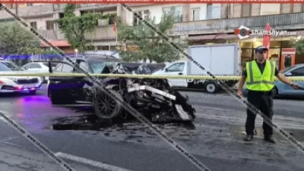 Ոստիկանության Չարբախի բաժանմունքի դիմաց ավտոմեքենաների ջարդի հեղինակի ինքնությունը պարզվել է