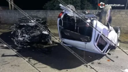 Խոշոր ավտովթար Սյունիքի մարզում. Կապանում բախվել են Mercedes-ն ու Niva-ն