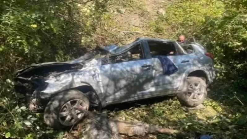 Կապան-Քաջարան ավտոճանապարհին ավտոմեքենան գլորվել է ձորը․ ԱԻՆ