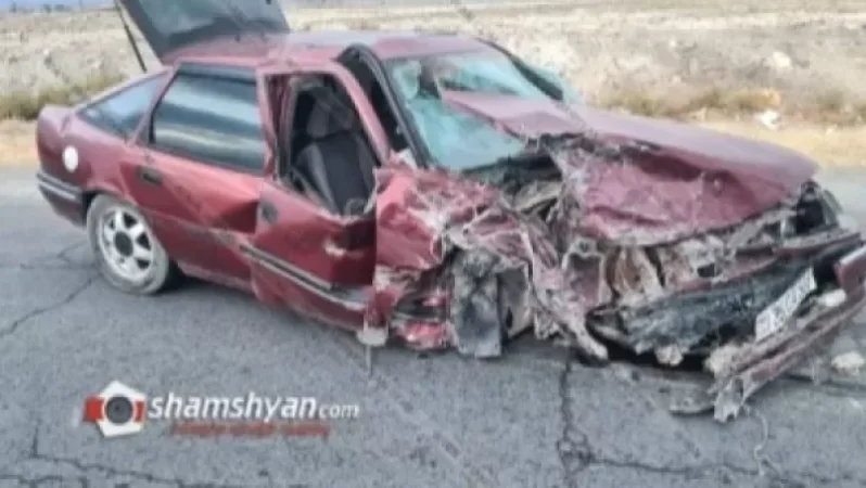 Խոշոր վթար Opel  և Renault մակնիշի ավտոմեքենաների մասնակցությամբ․ կա 2 վիրավոր