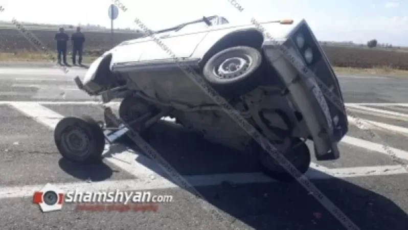 Խոշոր ավտովթար՝ Արմավիրում. կան տուժածներ. Shamshyan. com
