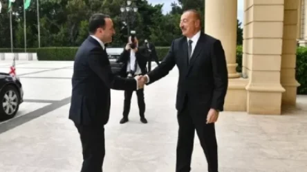 Վրաստանի վարչապետը  և Իլհամ Ալիևը հանդիպեցին