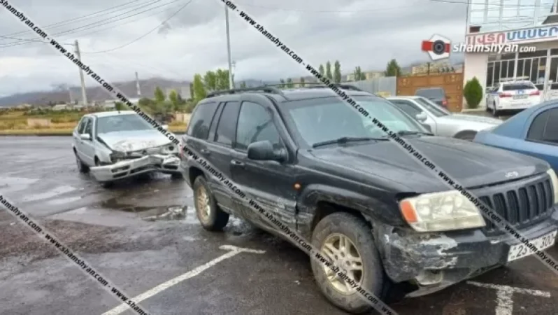 Կոտայքում բախվել են Jeep Grand Cherokee-ն ու Volkswagen Vento-ն. կա վիրավոր