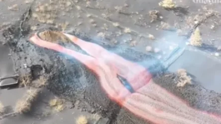 ՏԵՍԱՆՅՈՒԹ. Կանարյան կղզիներում տեղի ունեցած հրաբուխն Իսպանիայի տարածքը մեծացրել է ֆուտբոլային 25 դաշտի չափով