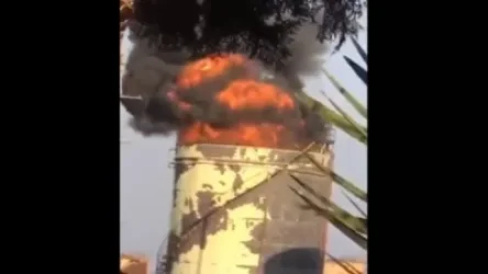 ՏԵՍԱՆՅՈՒԹ․ Լիբանանի նավթի պահեստներից մեկում հրդեհ է բռնկվել