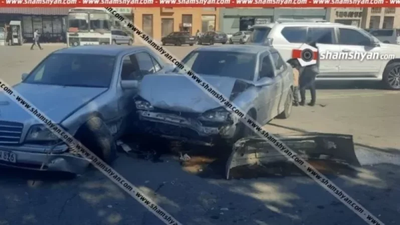 Բախվել են Mercedes-ն ու Opel-ը. կա վիրավոր