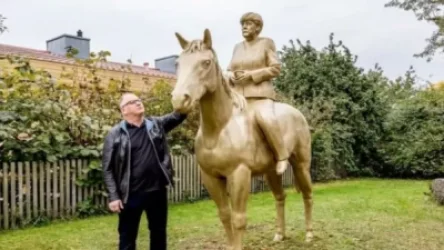 Անգելա Մերկելի նոր քանդակը, որը կցուցադրվի 2022 թվականին