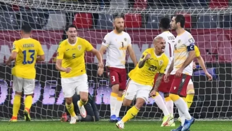 Ռումինացի երկրպագուն գարեջրի տարան նետել է հայկական պատվիրակության ուղղությամբ և հայհոյել