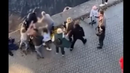 ՏԵՍԱՆՅՈՒԹ․ Ինչպես է ոստիկանը փրկում 12-ամյա աղջկան, ով կամրջից ընկել էր Վելիկայա գետը