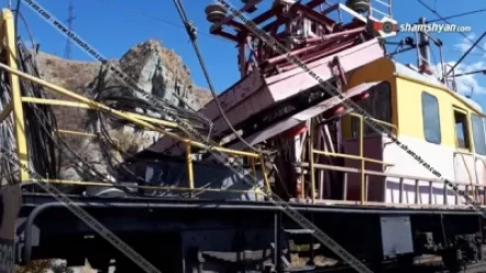 Ծովագյուղ–Շորժա ճանապարհին բեռնատար գնացքներ են միմյանց բախվել. Shamshyan. com