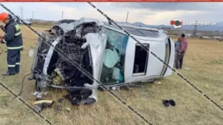 Խոշոր ավտովթար՝ Գեղարքունիքում․ 3 վիրավորներից մեկին ավտոմեքենայի տակից դուրս են բերել փրկարարները