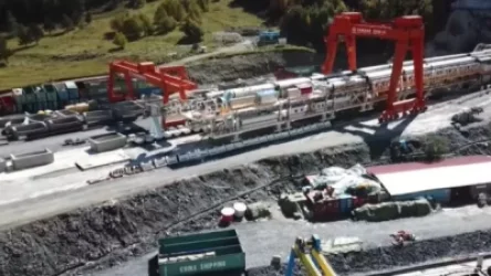 Վրաստանում մեկնարկել է Վերին Լարս տանող նոր ճանապարհի շինարարությունը