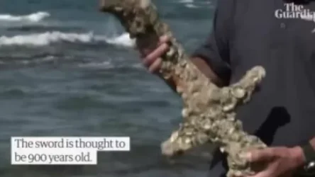 ՏԵՍԱՆՅՈՒԹ. Իսրայելի ափերի մոտ 900-ամյա թուր է գտնվել, որը պատկանել է խաչակրի