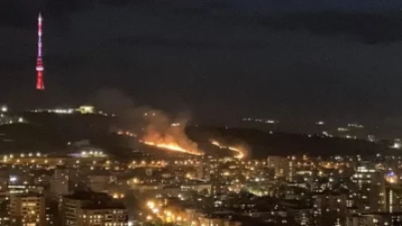 Հեռուստաաշտարակի մոտ բռնկված հրդեհը մարվել է