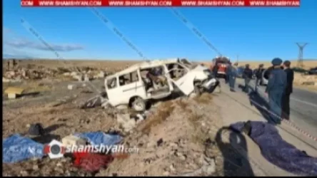 Նախնական տվյալներով կա 5 զոհ, 4 վիրավոր. Ոստիկանությունից՝ ողբերգական ավտովթարի մասին