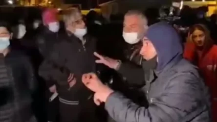 VIDEO: Protest Against Saakashvili Held Outside Rustavi Prison