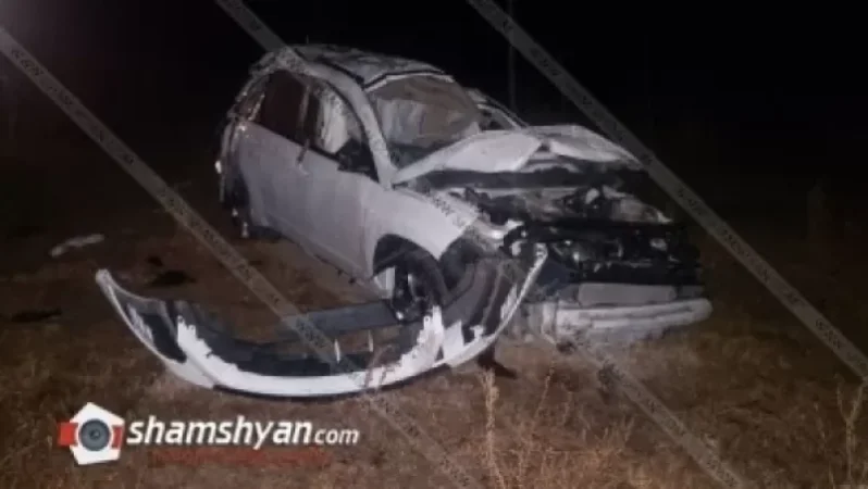 Խոշոր ավտովթար Սյունիքի մարզում. Suzuki-ն հայտնվել է ձորում, կան վիրավորներ. Shamshyan. com