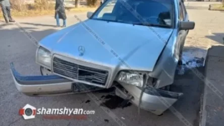 18-ամյա վարորդի  Mercedes-ը բախվել է Կոտայքի մարզպետարանի հենապատին. կա տուժած