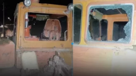 Ադրբեջանցիների կրակոցներ եղել են թիրախային, փշրել են տրակտորի հետևի ու կողային ապակիները. ՄԻՊ