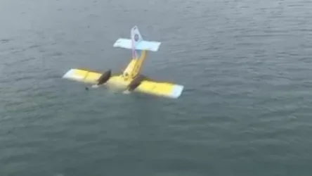 ՏԵՍԱՆՅՈՒԹ․ Թուրքիայում ինքնաթիռն ընկել է լիճը և խnրտակվել․ տեսախցիկը ֆիքսել է այդ պահը