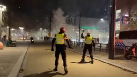 Նիդերլանդների Ռոտերդամ քաղաքում COVID-19 սահմանափակումների դեմ բողոքի ցույցերը վերաճել են անկարգությունների