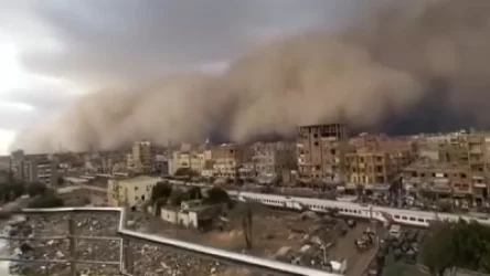 Եգիպտոսում ջրհեղեղ է ու ավազամրրիկ