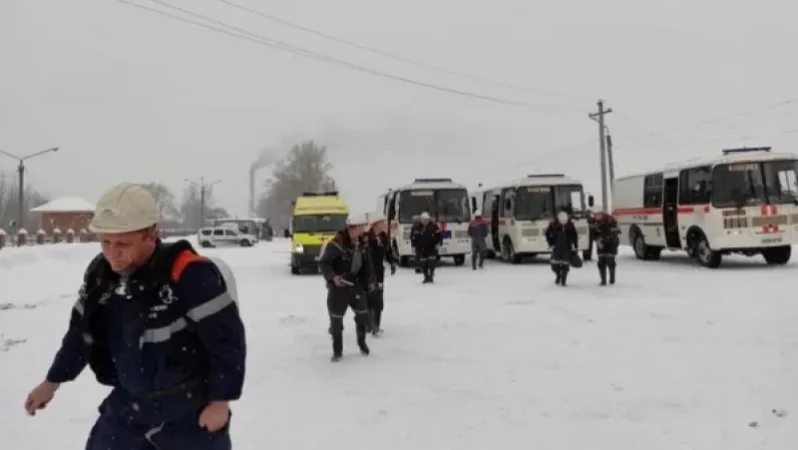 Կուզբասի ծխահարված հանքում 3 փրկարար է զոհվել. ևս 3-ի վիճակը անհայտ է