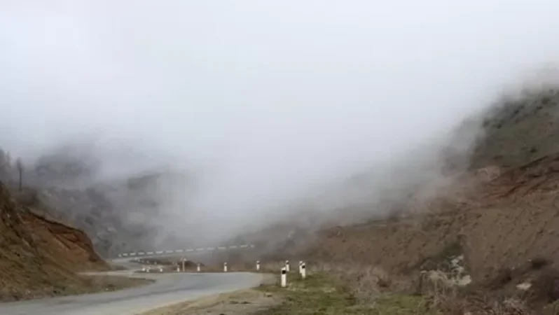 Տիգրանաշենի ոլորաններում մառախուղ է