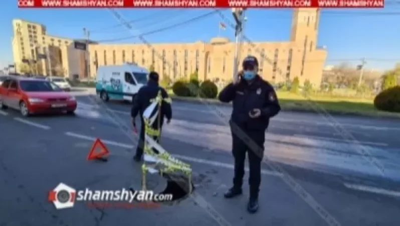 Քաղաքապետարանի «քթի տակ» վնասված դիտահորը վարորդների համար դարձել է պատուհաս