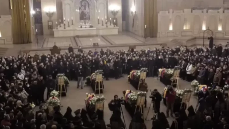 Photographs: Funeral Ceremony for 9 Soldiers of the Tsori Military Unit Underway
