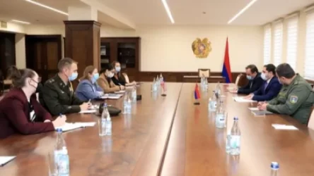 Պաշտպանության նախարարն ու ԱՄՆ դեսպանը հանդիպել են