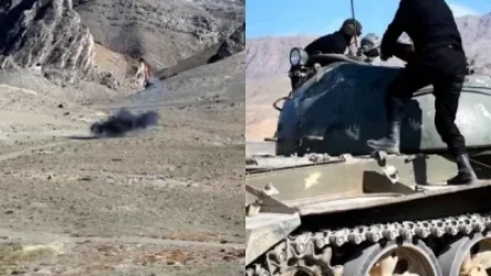 Մոտոհրաձգային և տանկային ստորաբաժանումներն անցկացրել են գումարտակային զորավարժություն