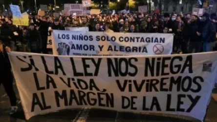 Իսպանիայում Covid անձնագրերի դեմ բողոքի ցույցեր են