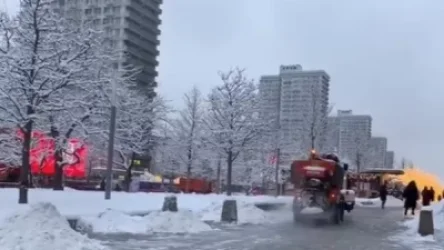 ՏԵՍԱՆՅՈՒԹ. Մոսկվայում ձյան առատ տեղումներ են. խաթարվել է հանրային տրանսպորտի աշխատանքը