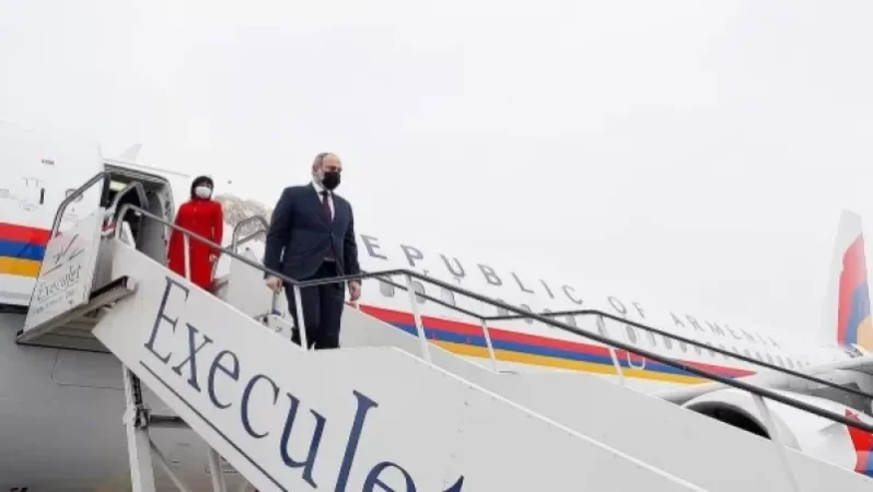 Լուսանկար՝ Բրյուսելից․ Նիկոլ Փաշինյանի ինքնաթիռը վայրէջք է կատարել