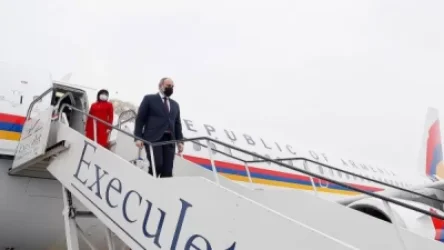 Լուսանկար՝ Բրյուսելից․ Նիկոլ Փաշինյանի ինքնաթիռը վայրէջք է կատարել