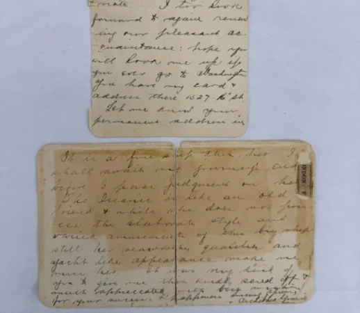 «Տիտանիկ»-ից ողջ մնացածի նամակը վաճառվել է ռեկորդային գնով