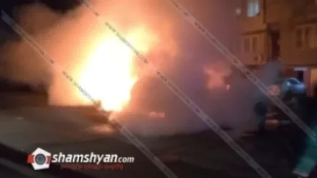 Արտակարգ դեպք Երևանում. կայանված BMW X5-ում հրդեհ է բռնկվել