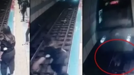 ՏԵՍԱՆՅՈՒԹ. Ստամբուլում կինը նետվել է մետրոյի գնացքի տակ ու ողջ մնացել. տեսախցիկը ֆիքսել է