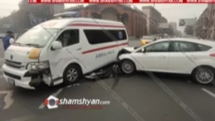Մանրամասներ շտապօգնության մեքենայի մասնակցությամբ վթարից