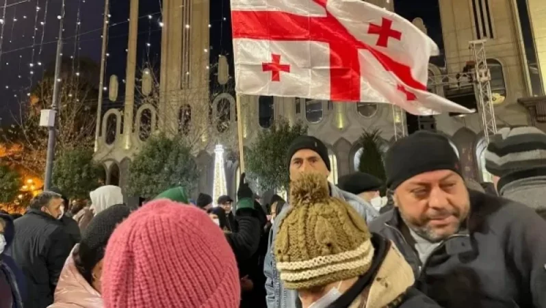 Հերթական հանրահավաքը՝ Թբիլիսիում. պահանջում են ազատ արձակել Սաակաշվիլիին
