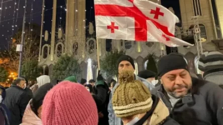 Հերթական հանրահավաքը՝ Թբիլիսիում. պահանջում են ազատ արձակել Սաակաշվիլիին