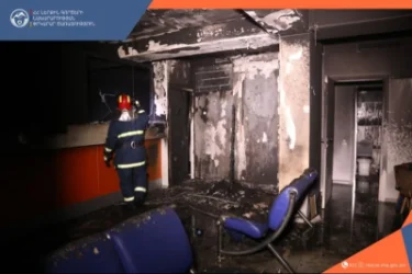 Հրդեհ Պարույր Սևակի փողոցում գտնվող բանկերից մեկում․ կա տուժած