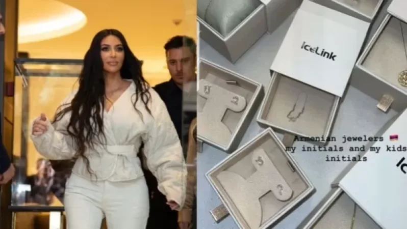 «Իմ և երեխաներիս անվան սկզբնատառերը հայերեն». Քիմ Քարդաշյանը լուսանկար է հրապարակել