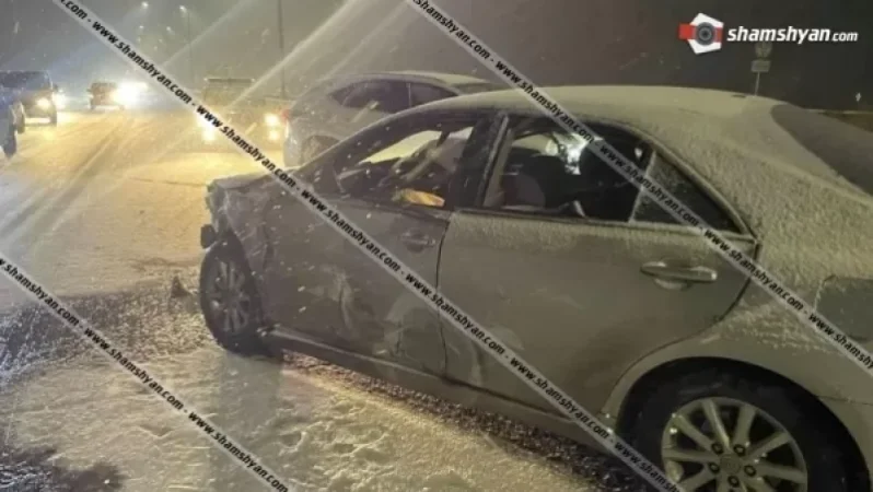 ԼՈՒՍԱՆԿԱՐՆԵՐ․ Բախվել են 10-ից ավելի ավտոմեքենաներ, կան վիրավորներ