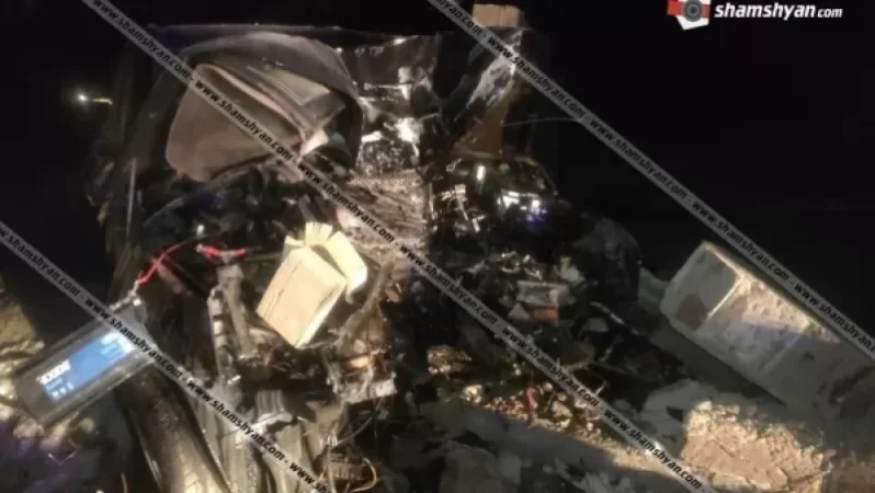 Վայոց Ձորում Range Rover Sport-ը բախվել է քարե պարսպին, փլուզել այն․ վարորդը տեղում մահացել է